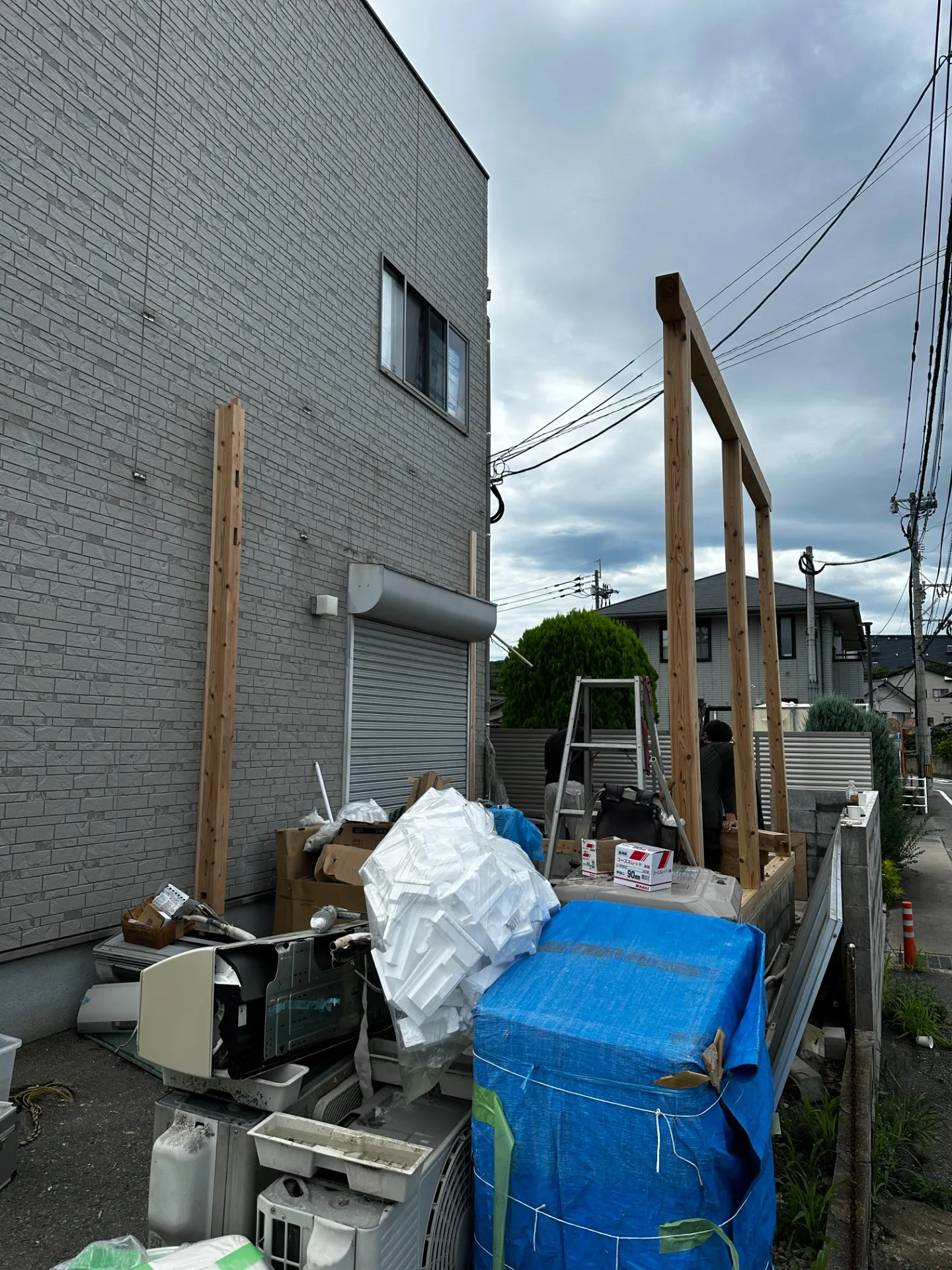 業務用倉庫の新築について